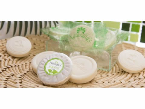 LINHA BANHO - SABONETE  REDONDO 15G PLISSADO