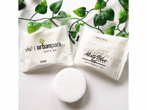 LINHA BANHO - SABONETE REDONDO 15G FLOWPLACK PERSONALIZADO