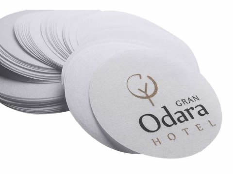 DESCART�VEIS - PORTA COPO EM TNT PERSONALIZADO