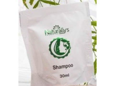 LINHA BANHO - SHAMPOO SACHE 30ML FICA EM P� PERSONALIZADO